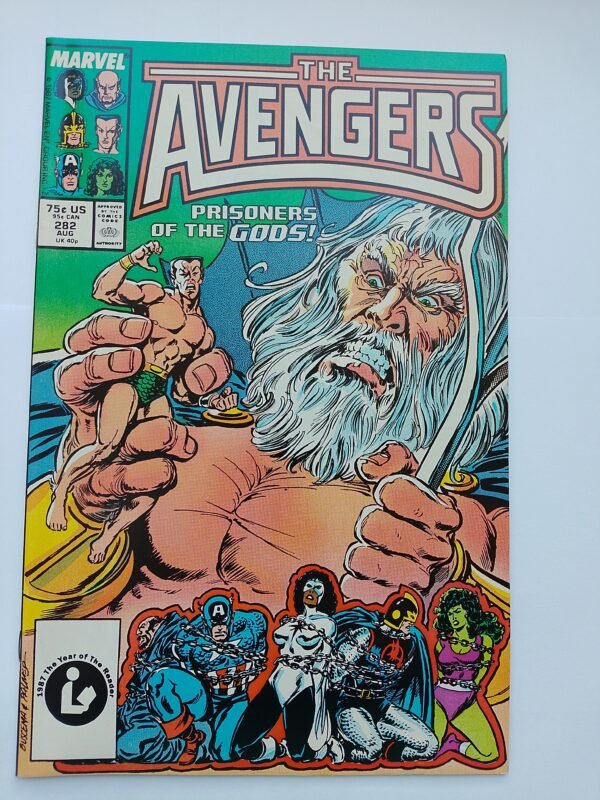 Komiks Avengers #282 Aug 1987