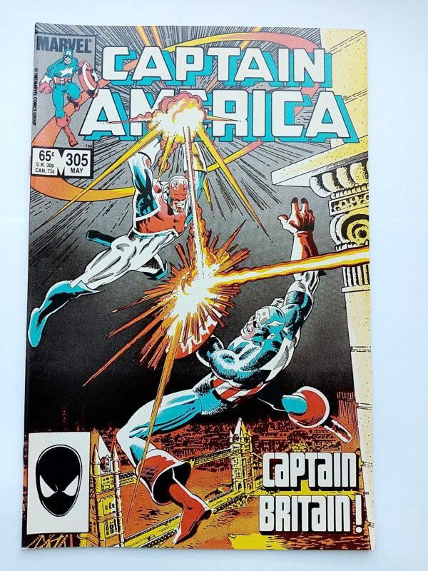 IMG_20260818_133846 Komiks Captain America #305 May 1985