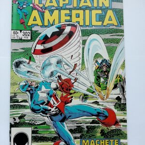 Komiks Captain America #302 Feb 1985 1st App Machete