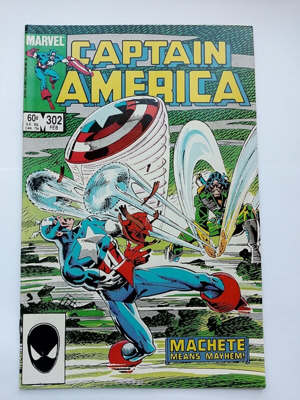 IMG_20260818_133852 Komiks Captain America #302 Feb 1985 1st App Machete