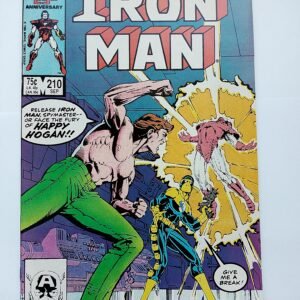 Komiks Iron Man #210 Sep 1986