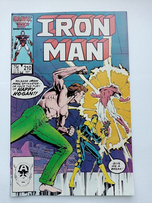 Komiks Iron Man #210 Sep 1986