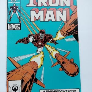 Komiks Iron Man #208 July 1986