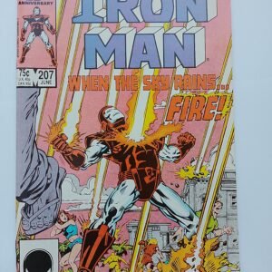 Komiks Iron Man #207 June 1986
