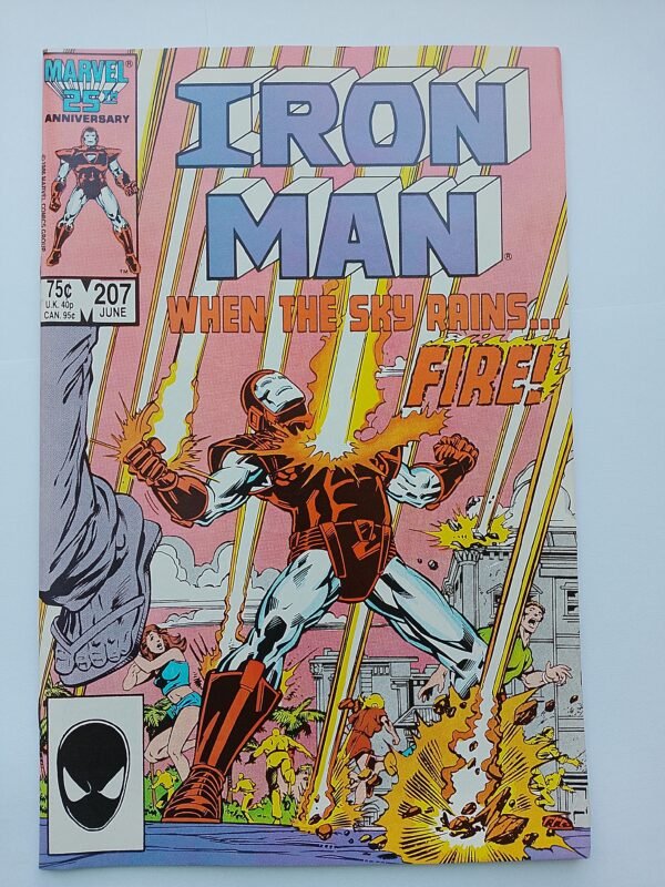 Komiks Iron Man #207 June 1986