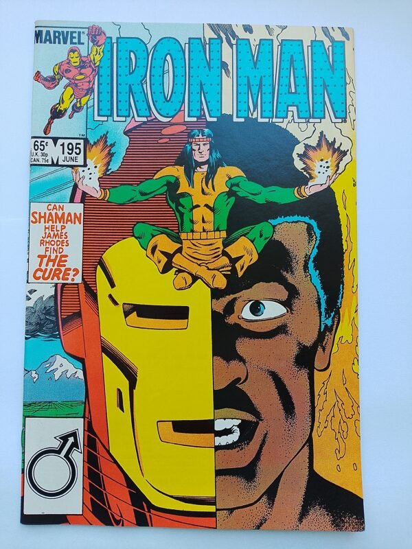 Komiks Iron Man #195 June 1985