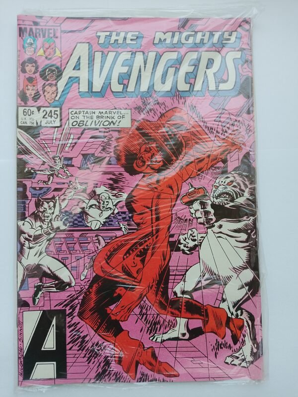 Komiks Avengers #245 July 1984