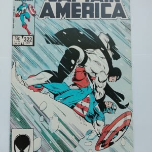 Komiks Captain America #322 Oct 1986