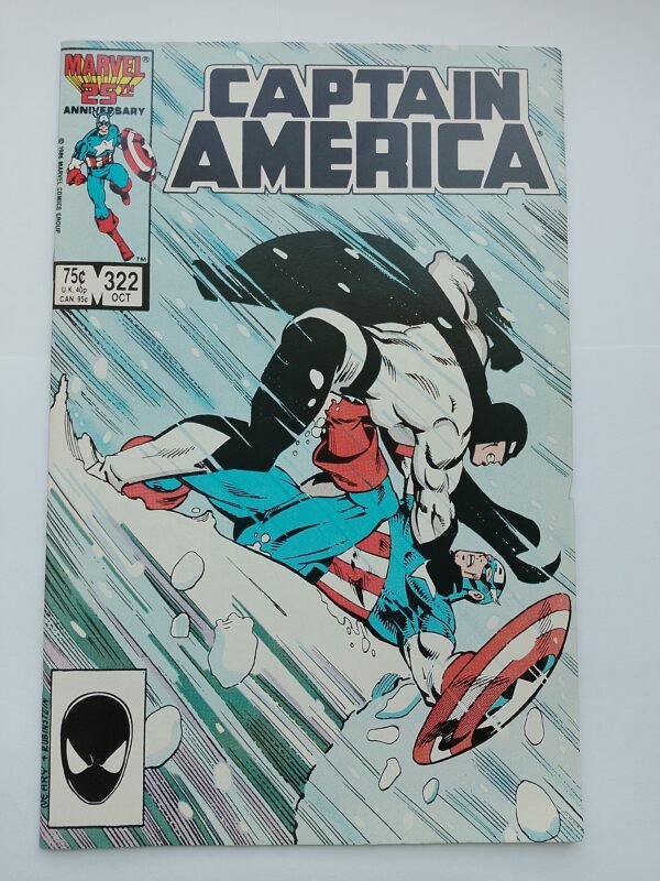 Komiks Captain America #322 Oct 1986