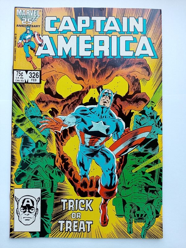 IMG_20260818_134003 Komiks Captain America #326 Feb 1987 Mike Zeck Cover