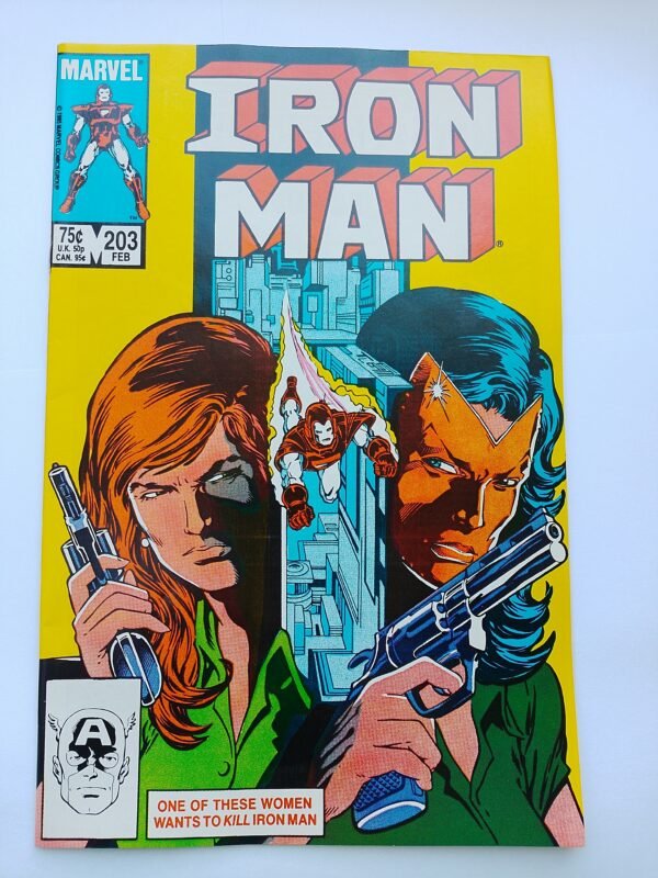 Komiks Iron Man #203 Feb 1986