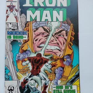 Komiks Iron Man #205 April 1986