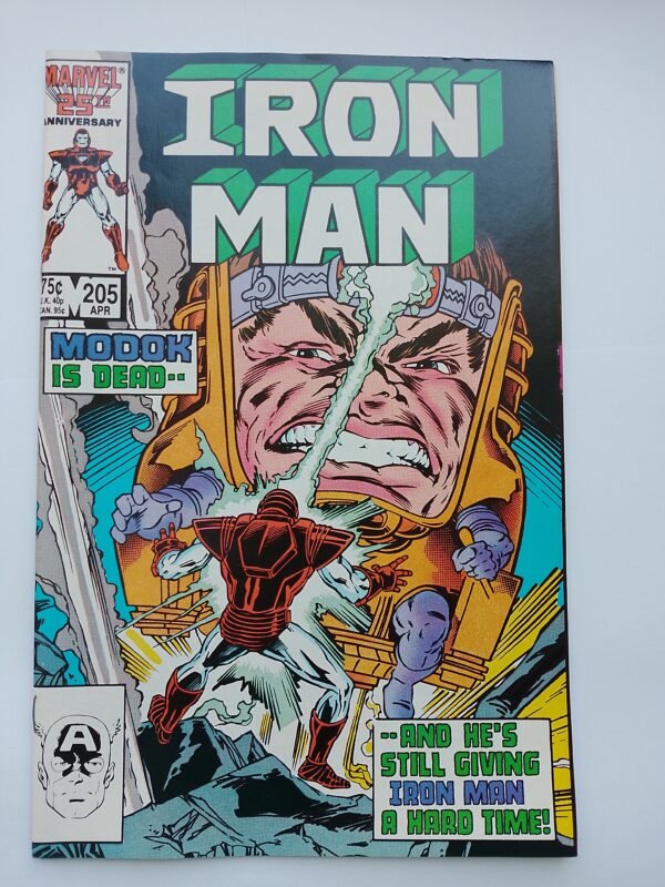 IMG_20260818_134044 Komiks Iron Man #205 April 1986
