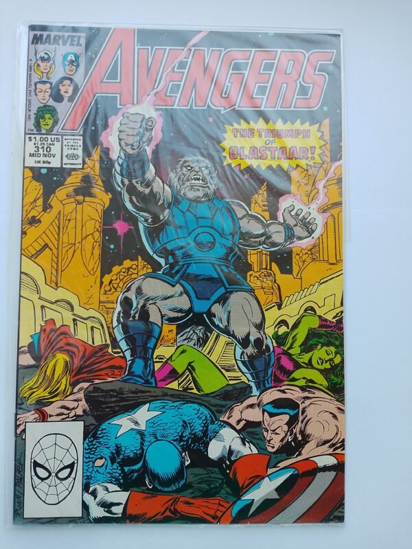 Komiks Avengers #310 Nov 1989