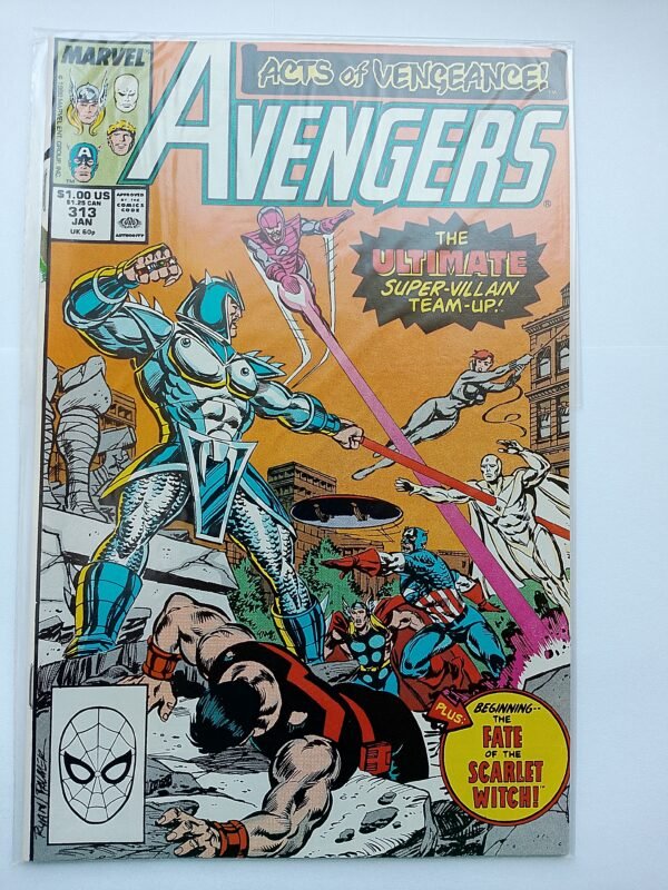 IMG_20260818_134055 Komiks Avengers #313 Jan 1990