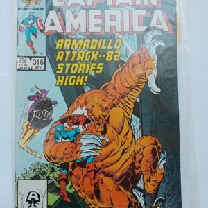 Komiks Captain America #316 April 1986