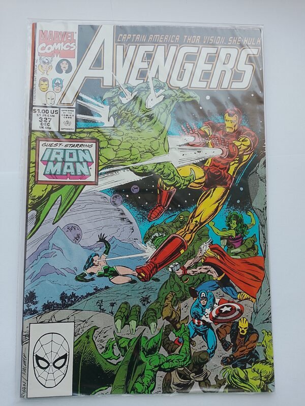 IMG_20260818_134111 Komiks Avengers #327 Dec 1990