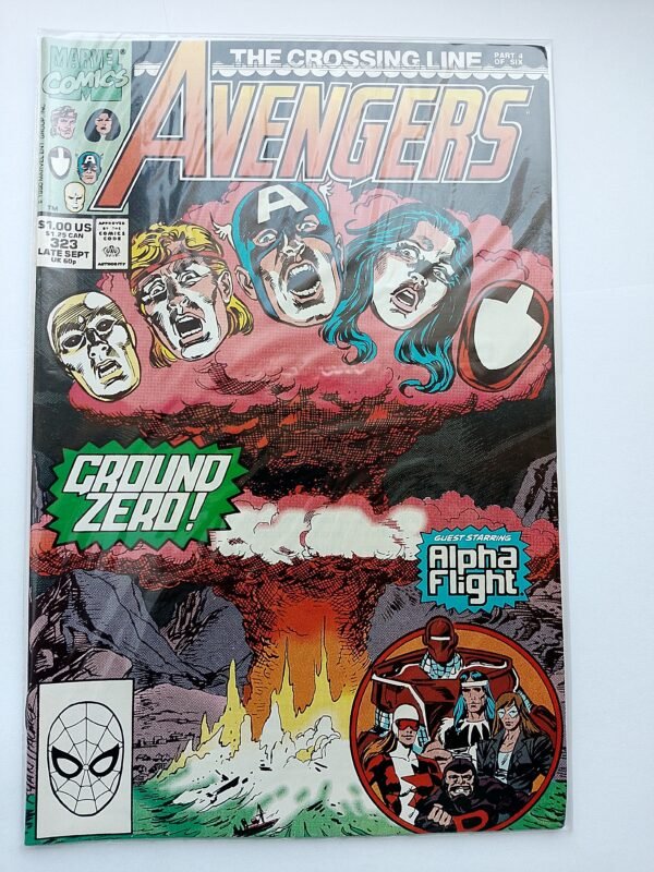 IMG_20260818_134123 Komiks Avengers #323 Sept 1990