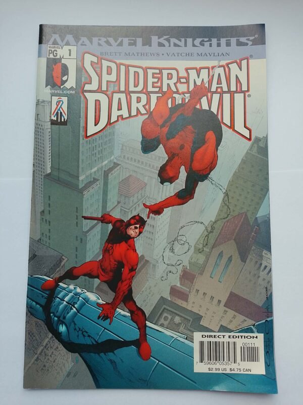 a70a2e4a-feda-4e4c-a310-10030d24f9e3 Komiks Spiderman Daredevil #1 October 2002