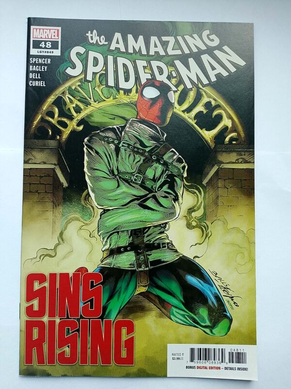 a81dedc5-d0ce-47a3-b528-f5b165701193 Komiks Amazing Spiderman #48 Nov 2020 Mark Bagley Cover