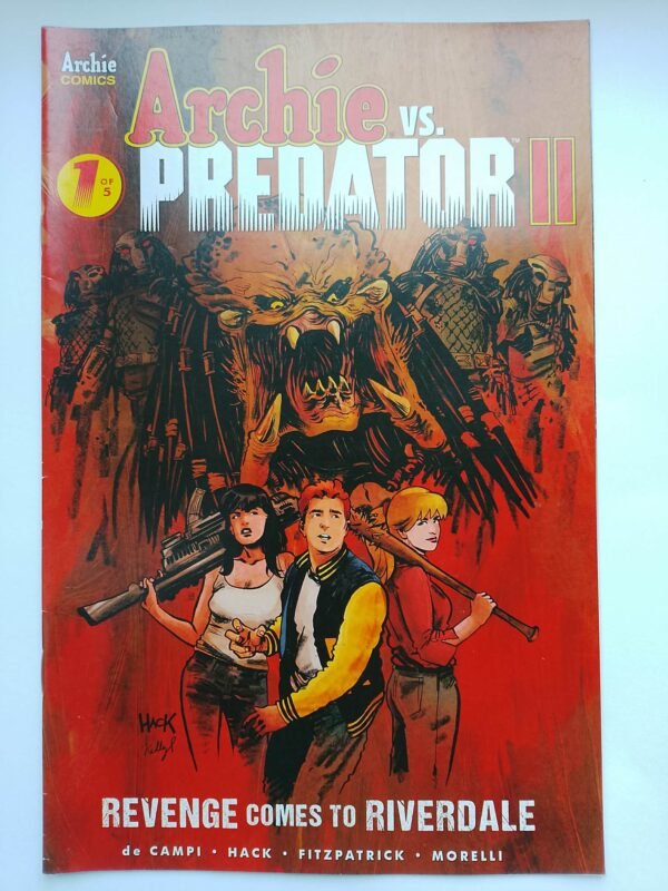 Komiks Archie vs Predator II Sept 2019 Robert Hack Cover