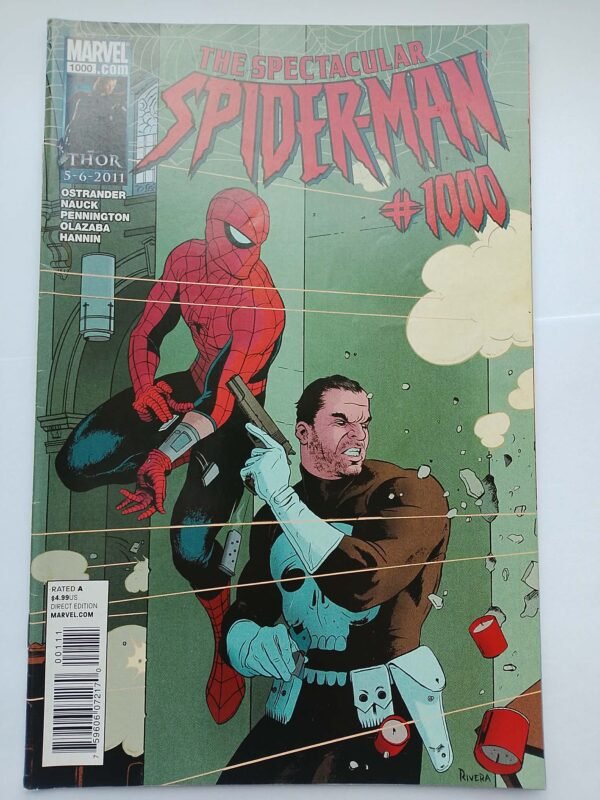 aedaa034-0887-46ff-a0fe-ac2916081a51 Komiks Spectacular Spiderman #1000 June 2011 Reprint ASM #129