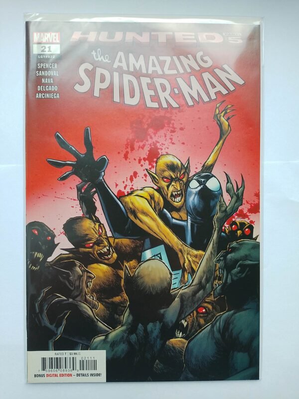 Komiks Amazing Spiderman #21 July 2019 Sandoval Cover