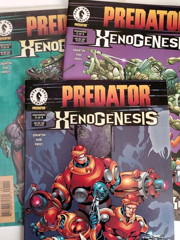d07fff5d-77c8-42fd-b742-5599fb722049 3 x Komiks Predator Xenogenesis 3 of 4 1999