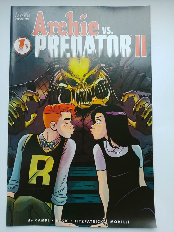 Komiks Archie vs Predator II Sep 2019 Derek Charm Variant