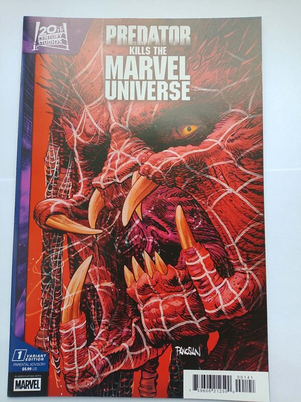d85afcaa-7a64-4cd9-8e24-a377bbd9f65f Komiks Predator Kills The Marvel Universe #1 2025 Dan Panosian Variant