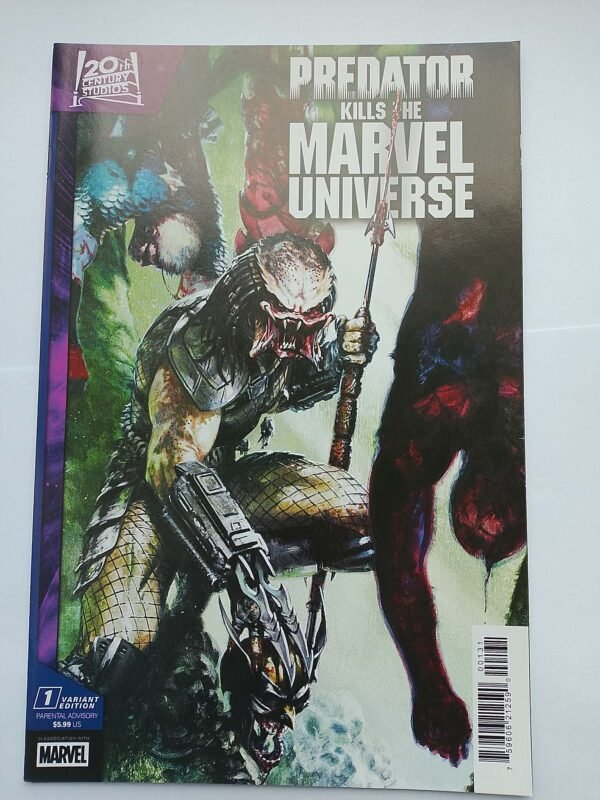 dbc484ff-44f2-4536-a766-53f15a9219db Komiks Predator Kills the Marvel Universe #1 Dell'Otto Cover Variant