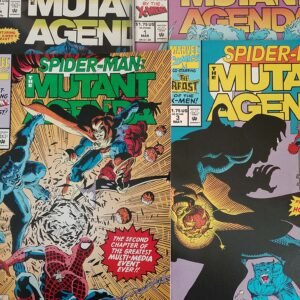 4 x Komiks Spiderman The Mutant Agenda #0-3 1994 Full Run