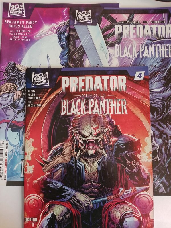 f462625f-253a-49a7-8505-a2e559cdb917 3 x Komiks Predator vs Black Panther 3 of 4 2024