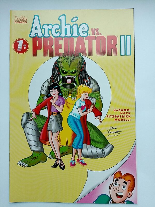 Komiks Archie vs Predator II #1 Sept 2019 Dan Parent Cover