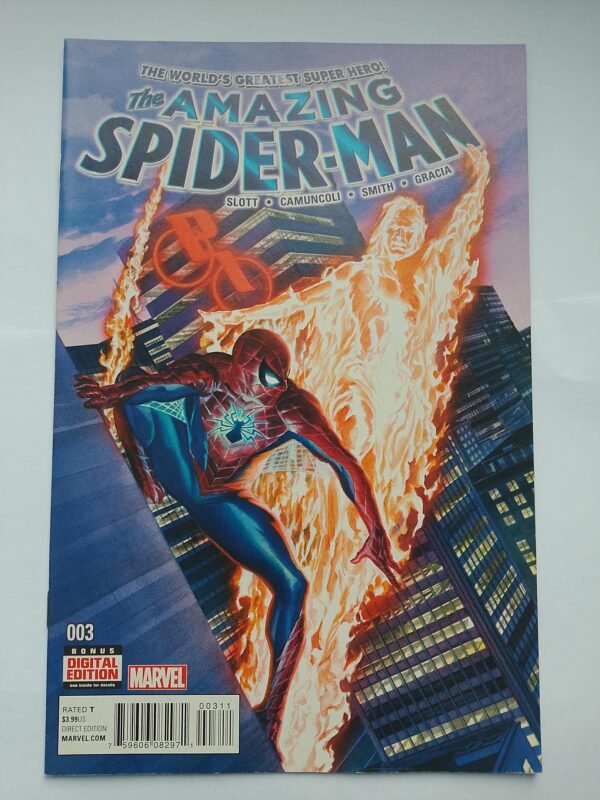 fbf1ac02-eb97-4952-bf7c-8428a2c9f0c7 Komiks Amazing Spiderman #3 Jan 2026 Alex Ross Cover