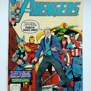 Komiks Avengers #201 Nov 1981 Jarvis Backup Story