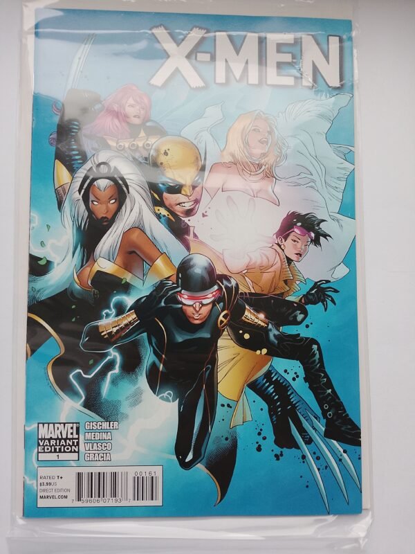 Komiks X-Men #1 2010 1:25 Coipel Variant
