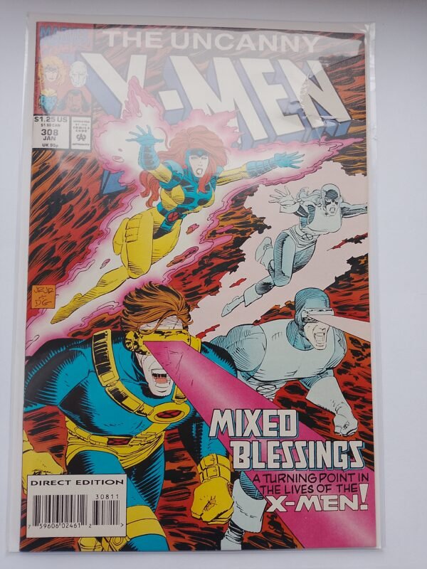IMG_20260925_073614 Komiks Uncanny X-Men #308 Jan 1994 Scott&Jean Grey get engaged