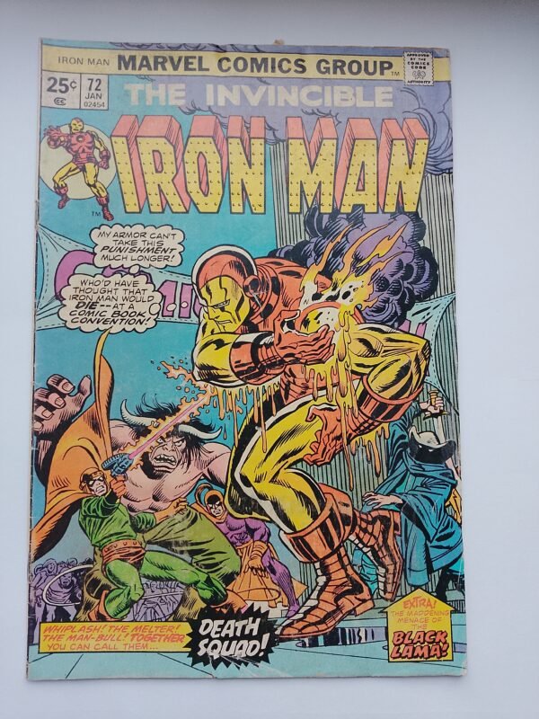 IMG_20260925_073636 Komiks Iron Man #72 Jan 1985 San Diego Comic Con
