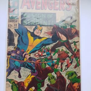 Komiks Avengers #32 Sept 1966 1st App Bill Foster