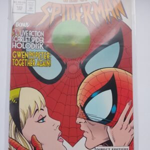 Komiks Web of Spiderman #125 Jun 1995 1st App Green Goblin Urlich Holodisk Cover
