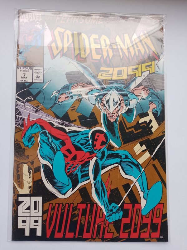 Komiks Spiderman 2099 #7 May 1993 1st App Vulture 2099