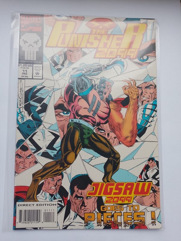 Komiks Punisher 2099 #11 Dec 1993 Jigsaw 2099 App