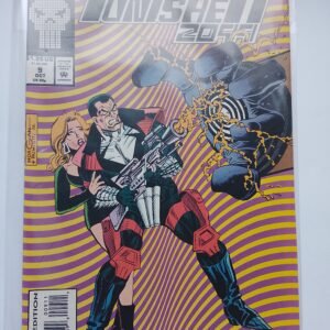 Komiks Punisher 2099 #9 Aug 1993 1st App Elvis+Plakat