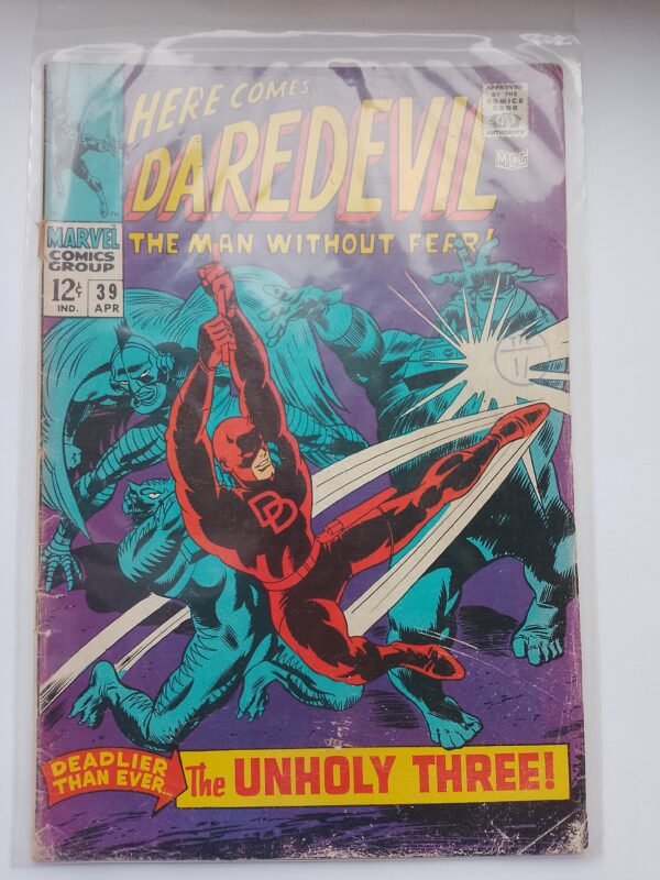 IMG_20260925_073952 Komiks Daredevil #39 April 1968 1st App Exterminator