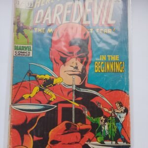 Komiks Daredevil #53 June 1969 Origin Retold