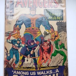 Komiks Avengers #28 May 1966 1st App Collector&Goliath Kirby Art