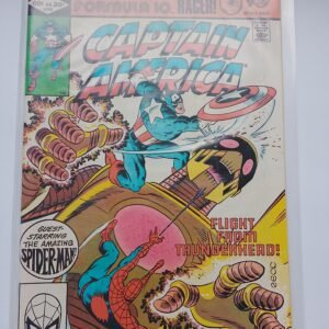 Komiks Captain America #266 Feb 1982 Spiderman App