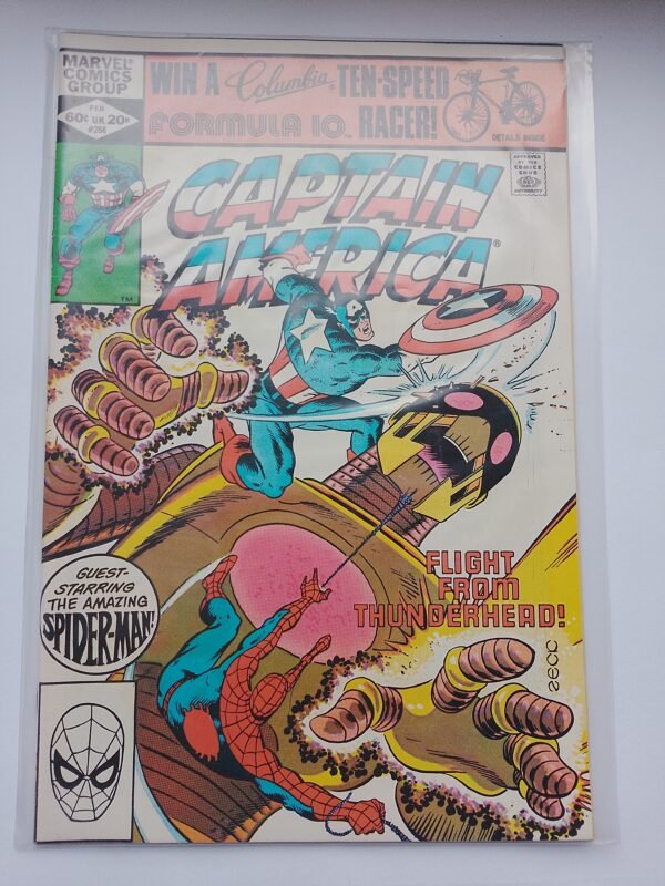 Komiks Captain America #266 Feb 1982 Spiderman App
