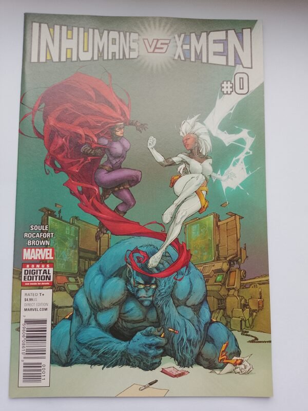 Komiks Inhumans vs X-Men #0 Jan 2017
